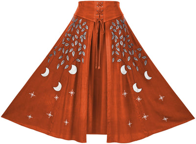 Celestia Maxi Overskirt Limited Edition Pumpkin Spice