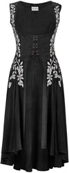 Tauriel Maxi Overdress Limited Edition Silver Embroidery