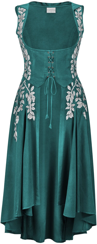 Tauriel Maxi Overdress Limited Edition Sea Goddess Silver Embroidery