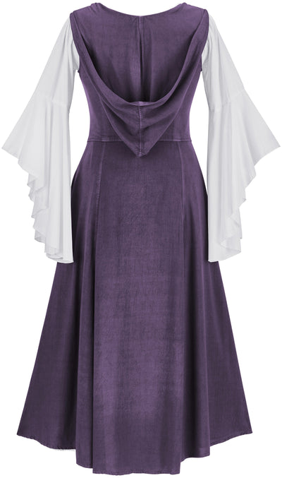 Tauriel Maxi Set Limited Edition Midnight Lavender Silver Embroidery