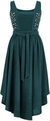 Belle Maxi Overdress Limited Edition Teal Peacock