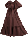 Belle Maxi Chemise Limited Edition Reds