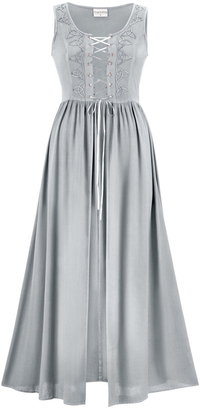 Brigid Maxi Overdress Limited Edition Silver Pewter