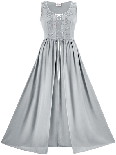 Brigid Maxi Overdress Limited Edition Silver Pewter