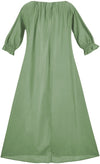 Brigid Maxi Chemise Limited Spring Basil