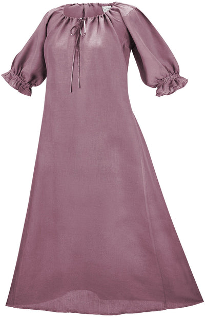 Brigid Maxi Chemise Linen Limited Dusty Rose