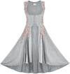 Tauriel Maxi Overdress Limited Edition Silver Pewter